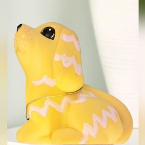 PUP/ DOG by CARLTON CARDS FENG SHUI CHINESE ZODIAC Ceramic w/Booklet